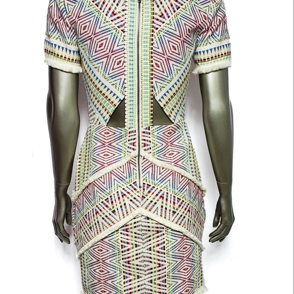 Adelyn Rae Colorful Geometric Mini Dress - Picture 2 of 3